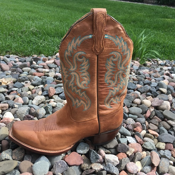 Nocona Shoes - Nocona Women's Western Square Toed Boots 8 1/2 B